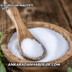 Şeker Fabrikası Kurulum Maliyeti 2025