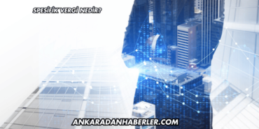 Spesifik Vergi Nedir?